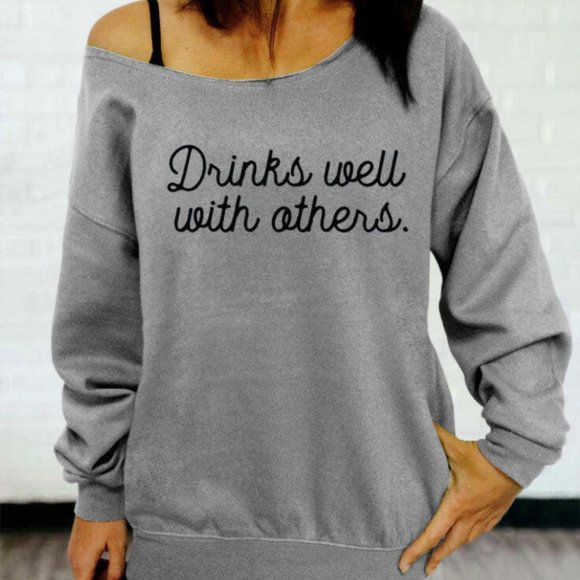 Bellelilly Tops - O-Neck Sweatshirt